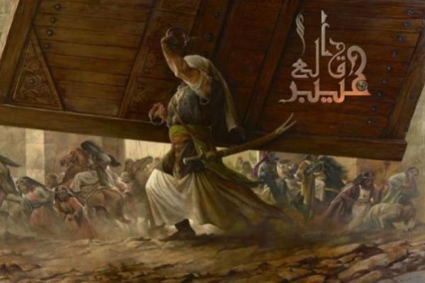 Ilustrasi - Ali bin Abi Thalib dalam perang khaibar (Foto: Jernih.co) 