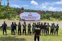 Ditjen Gakkumhut Kementerian Kehutanan (Kemenhut) menggelar Operasi Gabungan Merah Putih Lanskap Seblat di Provinsi Bengkulu (Foto: Kemenhut)
