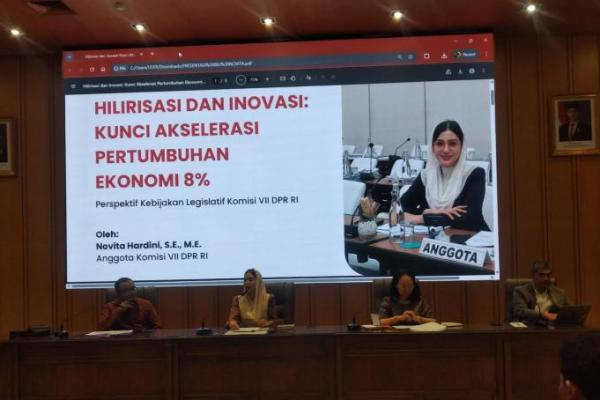 Anggota Komisi VII DPR RI, Novita Hardini. Foto: katakini.com 