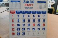 Kalender bulan Maret tahun 2026 (Foto: Vaza/Jurnas.com)