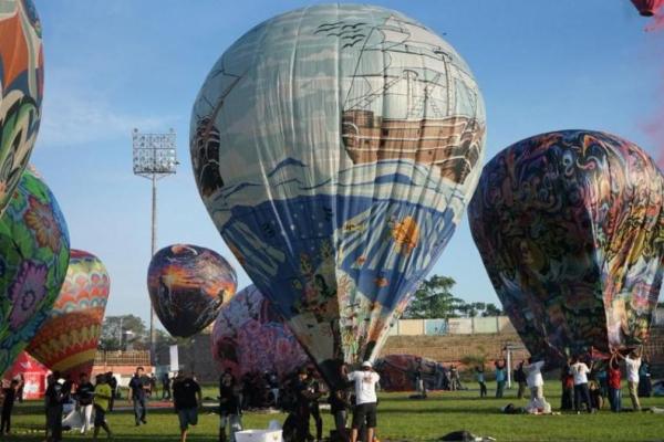 Festival balon udara di Jawa Tengah. Foto: hubud/katakini 