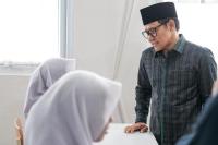 Menteri Koordinator Bidang Pemberdayaan Masyarakat (Menko PM) Abdul Muhaimin Iskandar saat mengunjungi Sekolah Rakyat Menengah Atas 1 Aceh Besar, Desa Tingkeum, Kecamatan Darul Imarah, Kabupaten Aceh Besar, Aceh (Foto: Ist)