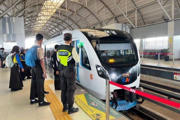 LRT Palembang, Sumatera Selatan. Foto: kai/katakini 