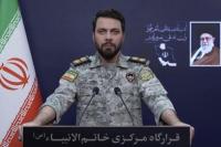 Letnan Kolonel Ebrahim Zolfaghari, juru bicara militer Iran dalam perang melawan AS dan Israel. Foto/Tasnim News Agency