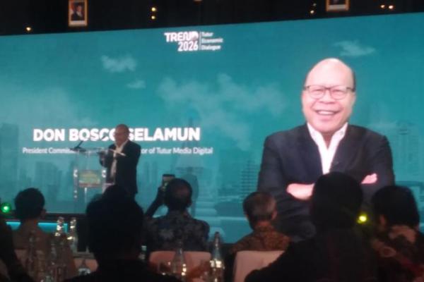 Don Bosco Selamun, President Commissioner sekaligus Director of Content Tutur Media Digital. Foto: katakini 