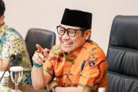 Menteri Koordinator Bidang Pemberdayaan Masyarakat (Menko PM) Abdul Muhaimin Iskandar dalam pertemuan dengan 22 new media di Kantor Kemenko PM (Foto: Humas Kemenko PM)
