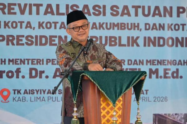 Menteri Pendidikan Dasar dan Menengah (Mendikdasmen), Abdul Mu`ti (Foto: Humas Kemendikdasmen) 