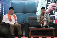 Wakil Ketua MPR RI sekaligus Anggota Komisi VIII DPR RI Hidayat Nur Wahid, atau akrab disapa HNW, saat menghadiri kegiatan Sosialisasi Keuangan Haji bersama Badan Pengelola Keuangan Haji (Foto: Humas MPR)