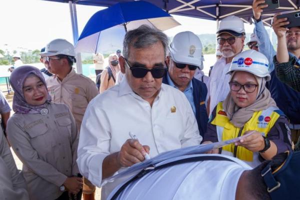Ketua MPR RI Ahmad Muzani saat melakukan kunjungan ke kawasan Ibu Kota Nusantara (IKN), pada Senin (20/4/2026) (Foto: Humas MPR) 