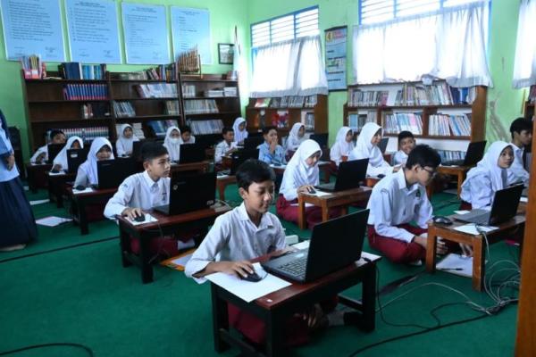 Pelaksanaan Tes Kemampuan Akademik (TKA) di SD Negeri 1 Bantul (Foto: Humas Kemendikdasmen) 
