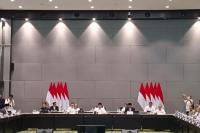 Rapat Tingkat Menteri Evaluasi Capaian Pelaksanaan Inpres No.8 Tahun 2025 di Plaza BP Jamsostek, Kuningan, Jakarta Selatan (Foto: Habib/Katakini.com)