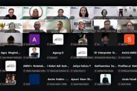 Webinar Global South Media Briefing Webinar bertajuk Understanding Global South Proposal on AI Licensing and Digital Copyright yang digelar oleh Asosiasi Media Siber Indonesia (AMSI), Selasa (28/4/2026). Foto: tangkapanlayar