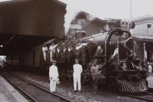 Ilustrasi - suasana stasiun Bogor sekitar tahun 1927 (Foto: LEIDEN UNIVERSITY LIBRARIES) 