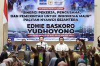 Audiensi Kebangsaan, Waka MPR Ibas Tegaskan Komitmen Perjuangkan Kesejahteraan Pekerja