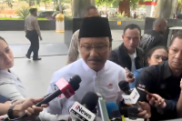 Menteri Sosial Saifullah Yusuf alias Gus Ipul memberikan keterangan di Gedung Merah Putih KPK (Foto: Ist/Jurnas)
