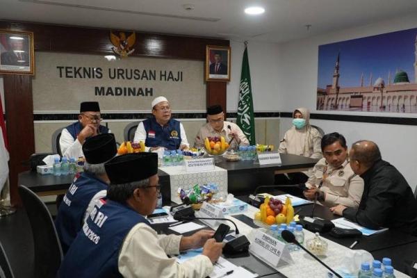 Rapat Evaluasi Tim Pengawas (Timwas) Haji 2026 DPR RI. Foto: dpr 
