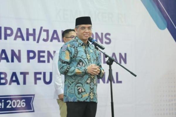Lantik 976 ASN di Lingkungan Kemnaker, Ini Pesan Menaker