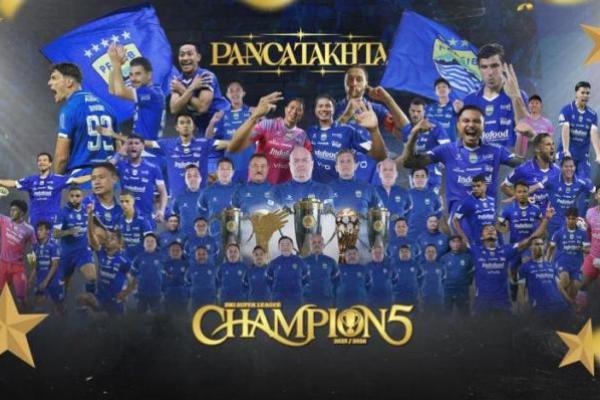 Persib Bandung yang berhasil menjadi juara Super League tahun 2025/2026 (Foto: Dok. Persib) 