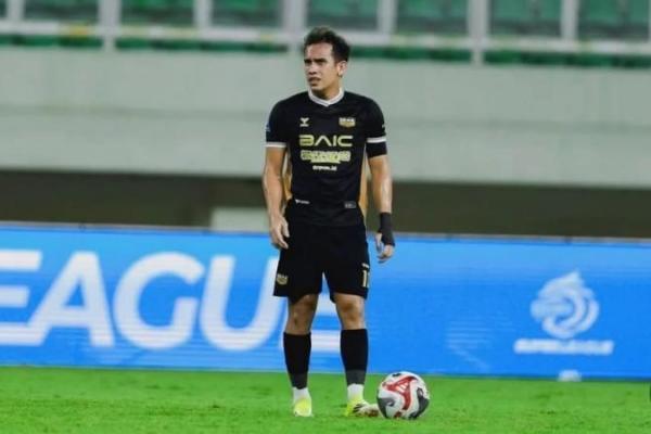 Penyerang Dewa United, Egy Maulana Vikri yang gagal mencetak gol untuk timnya musim ini (Foto: ileague.id) 