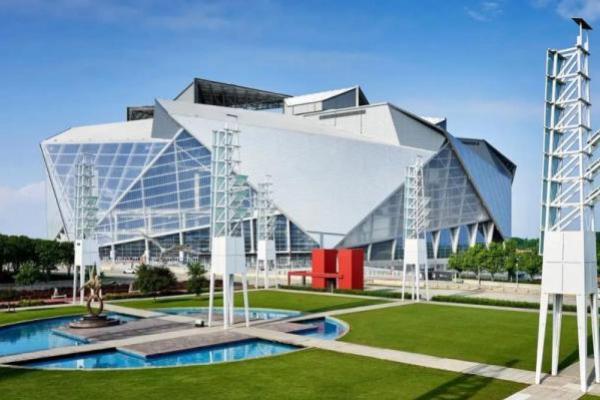 Ilustrasi - Stadion Atlanta (Mercedes-Benz) di Atlanta, Amerika Serikat, yang dipakai untuk Piala Dunia 2026 (Foto: FIFA) 