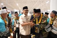Menhaj Sapa Jemaah Haji SUB-21 di Jeddah, Pastikan Amanah Presiden Terwujud