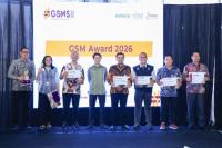 Kemnaker meraih dua penghargaan pada Government Social Media Summit (GSMS) 2026 (Foto: Humas Kemnaker)