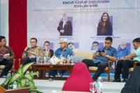 Sekretariat Jenderal MPR RI bekerja sama dengan Fakultas Hukum (FH) Universitas Atma Jaya Yogyakarta (UAJY) mengadakan Forum Group Discussion (FGD) Risalah MPR RI di Ruang Konferensi RKF, Fakultas Hukum UAJY, Yogyakarta, Senin (Foto: Humas MPR)