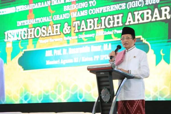 Menteri Agama Nasaruddin Umar (Foto: kemenag) 