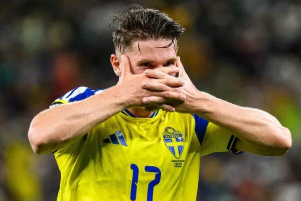 Penyerang timnas Swedia, Viktor Gyokeres (Foto: Sports Mole) 