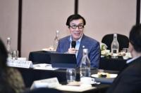 Ketua Badan Pengkajian MPR RI Prof. Dr. Yasonna H. Laoly memimpin Focus Group Discussion (FGD) bertema Kedaulatan Rakyat dalam Perspektif Demokrasi Pancasila yang digelar di Denpasa, Bali, Jumat (Foto: Humas MPR)