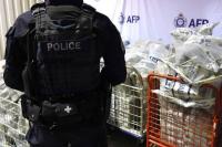 Foto yang dirilis oleh Kepolisian Federal Australia menunjukkan kokain yang disita di Sydney, Australia (Foto: AFP)