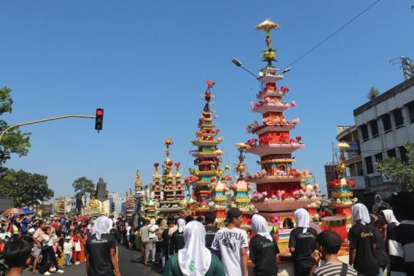 Ilustrasi peringatan tragedi Karbala dalam tradis Tabot Bengkulu (Foto: Kementerian Pariwisata) 