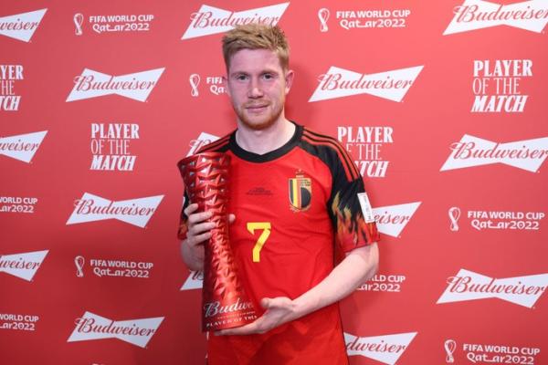 Kapten timnas Belgia, Kevin De Bruyne (Foto: Getty Images) 