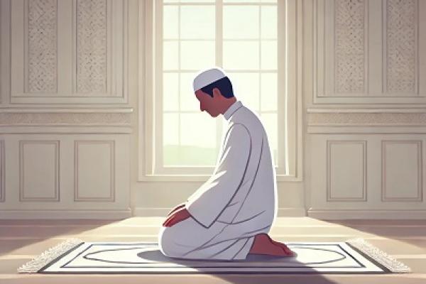 Ilustrasi dzikir sendiri 