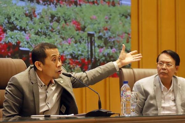 Anggota Komisi XI DPR RI dari Fraksi Gerindra, Kamrussamad. Foto: elvis/kwp/katakini 