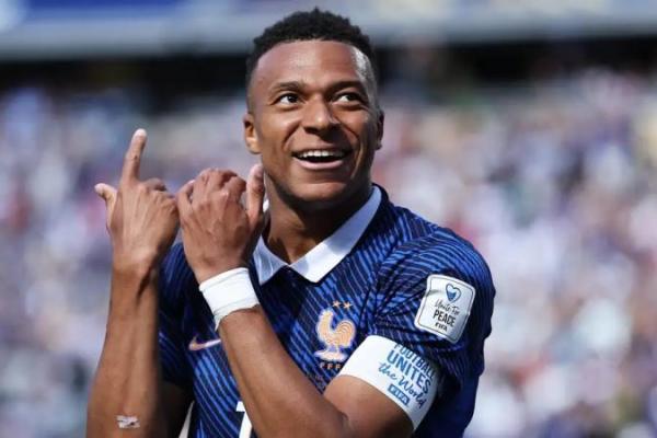 Bintang tim nasional Prancis, Kylian Mbappe (Foto: Goal) 