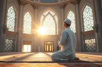 Ilustrasi - orang sedang melakukan amalan sunah setelah sholat Dhuha (Foto: AI)