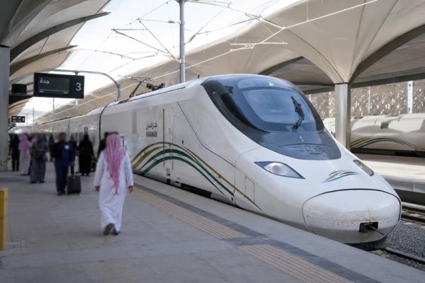 Ilustrasi kereta Haramain 