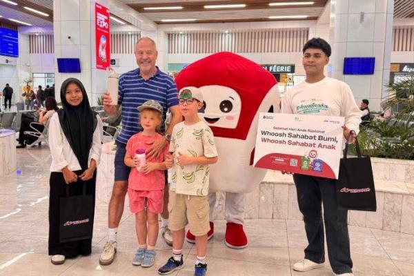 Whoosh sahabat anak dan sahabat bumi. Foto: kcic/katakini 