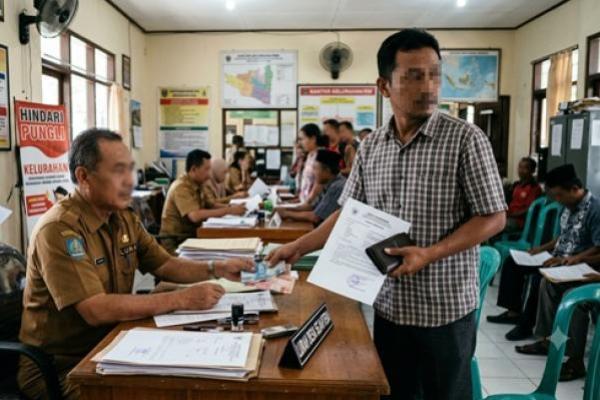 Ilustrasi pejabat negara menerima pungli 