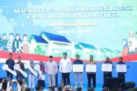 Acara Akad Massal 62.000 unit KPR Rumah Subsidi.