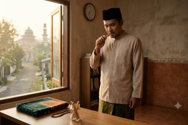 Ilustrasi foto bersiwak 