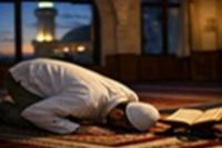 Ilustrasi foto shalat malam