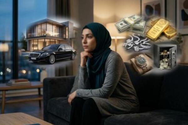 Ilustrasi foto membayangkan memiliki barang mewah 