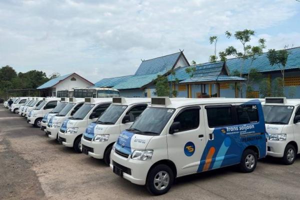 DAMRI Resmi Operasikan Trans Saijaan Layani Masyarakat Kotabaru