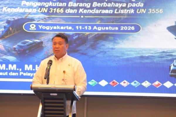 Plt. Direktur Kesatuan Pengawasan Laut dan Pelayaran (KPLP), Direktorat Jenderal Perhubungan Laut Kementerian Perhubungan, Triono. Foto: hubla/katakini 