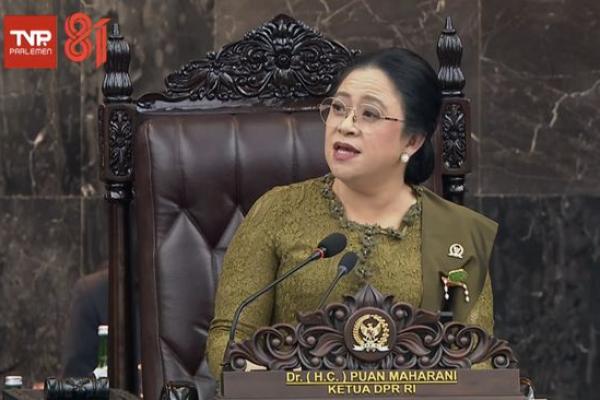 Ketua DPR RI Puan Maharani. Foto: dpr 