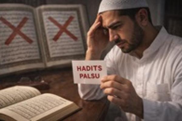 Ilustrasi foto hadist palsu 