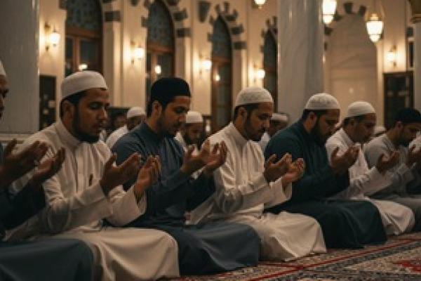 Ilustrasi foto dzikir setelah shalat 