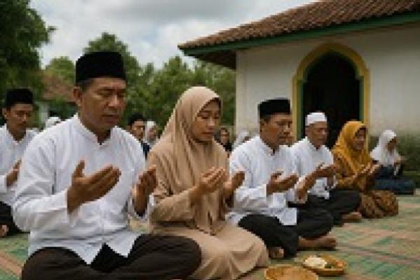 Ilustrasi foto tahlilan 40 hari 